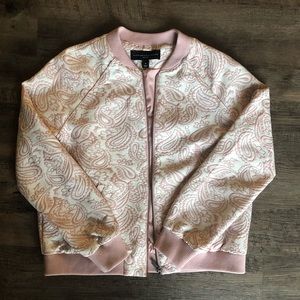 Victoria Beckham Pink Bomber Jacket!